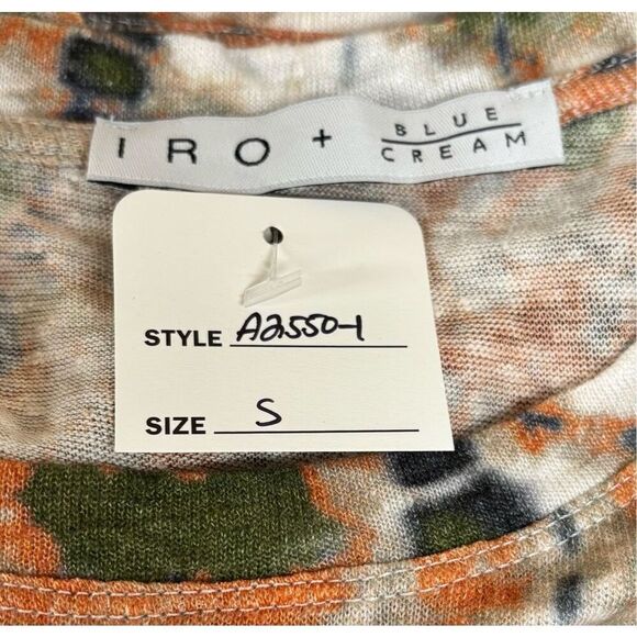 IRO CLAY VALENTINO TIE DYE TEE - MULTI NWT Size Small - Picture 8 of 8